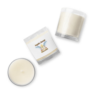 Glass jar soy wax candle - Wellness