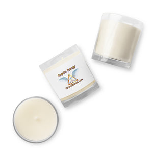 Glass jar soy wax candle - Unconditional Love