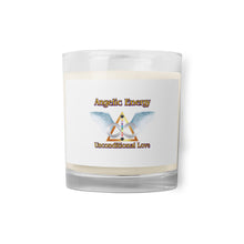 Load image into Gallery viewer, Glass jar soy wax candle - Unconditional Love