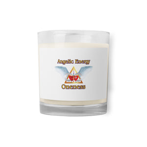 Glass jar soy wax candle - Oneness