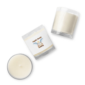 Glass jar soy wax candle - Healing