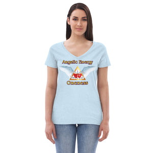 Women’s recycled v-neck t-shirt - Oneness